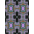 thumbnail image 1 of Ahgly Company Indoor Rectangle Patterned Burgundy Brown Abstract Area Rugs, 6' x 9', 1 of 6