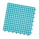 thumbnail image 4 of Alfombra de baño, cojín de empalme, alfombra de ducha multifuncional, baldosa antideslizante de secado rápido con orificio de drenaje para drenaje de Azul, 4 of 8