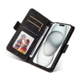 thumbnail image 6 of for iPhone 14 Wallet Case, Pattern PU Leather Purse Phone Case with [Credit Card Slots] [Wrist Strap] Flip Stand Shockproof Full Body Protective Cover for iPhone 14, Black, 6 of 10