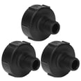 thumbnail image 4 of IBC  Connector,  Plastic Drain Adapter 3Pcs Standard Sizes  For Thread Conversion S60-2in NPS,S60x6,S60 BUT, 4 of 8