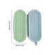 thumbnail image 3 of Estuche Gafas Natación Cajas Protección Silicona Almacenamiento () Verde Azul, 3 of 5