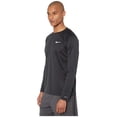 thumbnail image 3 of Men's Nike ESSA587 Dri-Fit Long Sleeve Rashguard (Black M), 3 of 3