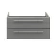 thumbnail image 2 of Fresca Fcb6130-Uns Lucera 30" Single Wall Mounted Vanity Cabinet Only - Grey, 2 of 4