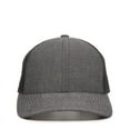 thumbnail image 3 of Outdoor Cap MBW-800CB Chambray Platinum Series Mesh Back Cap-Heathered Black/Black, 3 of 8