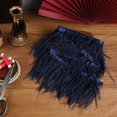 thumbnail image 4 of Soarer Feather Rim, avestruz azul marino, 4-5 cm, 2 m, 1,5 capas, 4 of 7