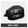 thumbnail image 1 of LCD GPS Speedometer Tachometer Fuel Level Water Temp Mileage Display For 1,2,4 Cylinders Motorcycle With Alarm ,Wide Applicability, 1 of 7