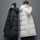 thumbnail image 2 of Chaqueta de plumón para mujer Versión china de juego de la chaqueta de plumón para parejas, hombres y mujeres, uniformes escolares sueltos coreanos engrosados por encima de la rodilla, 2 of 6