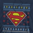 thumbnail image 2 of Superman Ugly Christmas Logo Unisex Adult Pull-Over Hoodie, 2 of 5