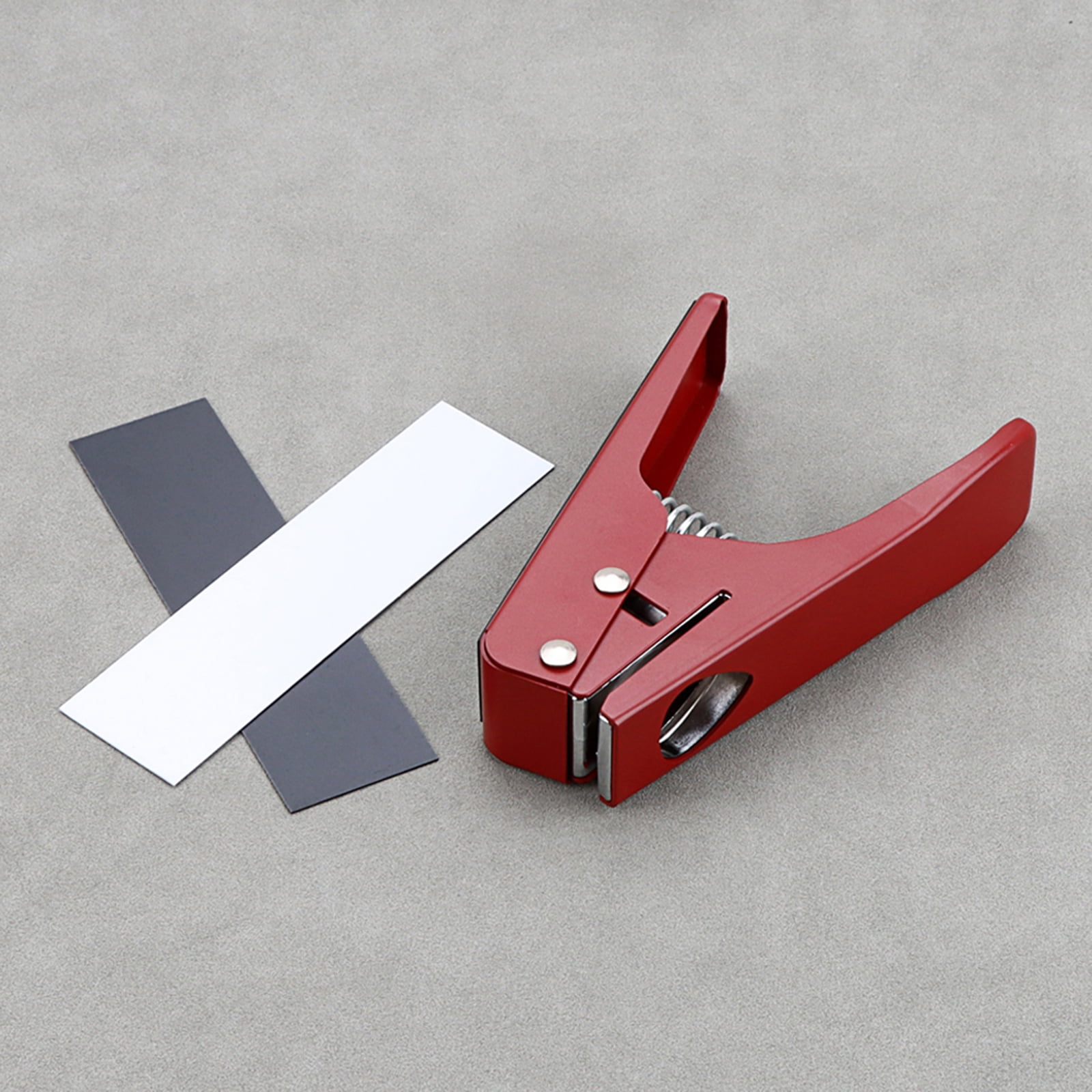 UNTERING Guitar Pick Cutter Guitar Plectrum Guitar Pick Puncher Pick Maker Card Cutter Machine with Guitar Pick Strips