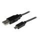 StarTech.com USB Micro Câble - 6 Pi - Câble USB - Micro-USB Type B (M) vers USB (M) - USB 2.0 - 6 Pi - Noir - pour P/N: HB30C4AFS – image 1 sur 2
