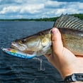 thumbnail image 3 of 2Pcs 10cm/14cm Artificial Water Fishing Lure Whopper Lure Perform Smooth Rotation Tail Equipment, 3 of 9