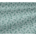 thumbnail image 4 of oneOone Cotton Jersey Aquamarine Fabric Mandala Texture Craft Projects Decor Fabric Printed By The Yard 58 Inch Wide, 4 of 4