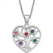 Personalized Planet Birthstone Sterling Silver