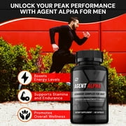 Agent Alpha for Men Capsules, 5 Pack, 300 Capsules