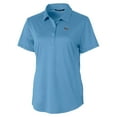 thumbnail image 2 of Women's Cutter & Buck Light Blue Jackson State Tigers Prospect Textured Stretch Polo, 2 of 3