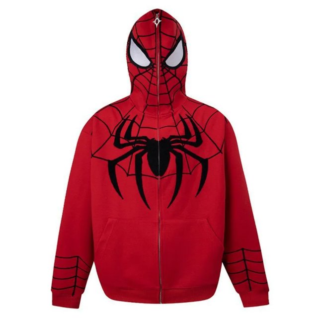 Spiderman sudaderas con capucha Straße lässig Mode perder bequeme Kleidung Superheld Spider Man Tops Erwachsenen Gwen Stacy Mantel Halloween Geschenk