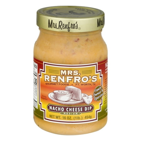 (2 Pack) Mrs. Renfro's Medium Nacho Cheese Sauce, 16