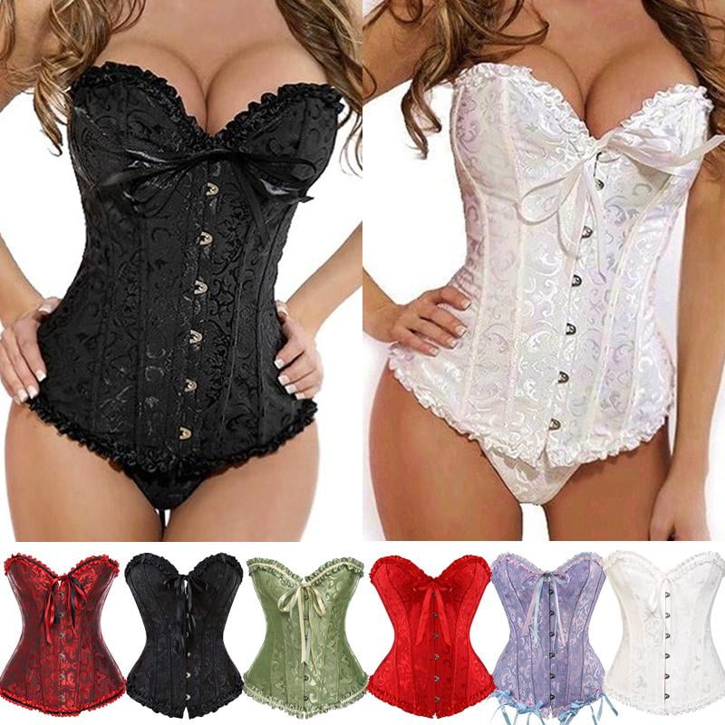 Young2 Ladys Body Shaper Overbust Hourglass Boned Corset Young2 Ladys Body Shaper Overbust Hourglass Boned Corset