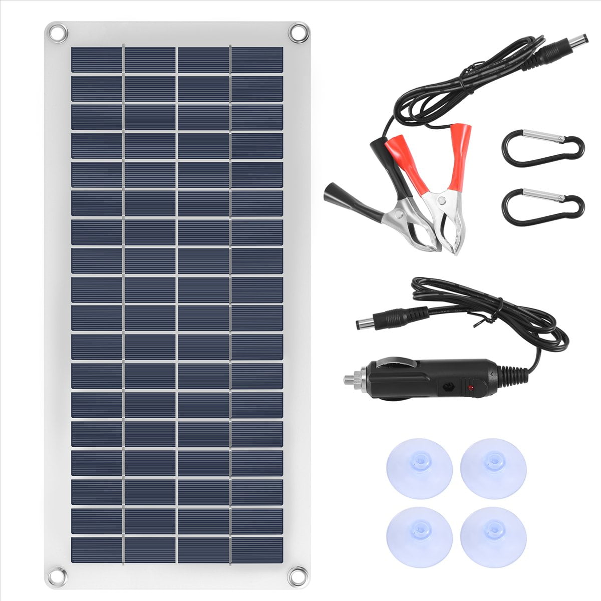 15W Solar Panel 12-18V Solar Cell Solar Panel for Phone RV Car MP3 PAD Charger Outdoor Battery Supply B