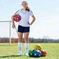 thumbnail image 4 of Champion Sports Rubber Cover Size 4 Asst. Color Soccer Ball Set, 4 of 7