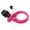 Pink, variant on Qumonin Colorful Bike Cable Lock Anti-Theft Chain (Pink)