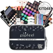 EQWLJWE 25PCs Makeup Gift Set All in One Bundle Women Full Kit Cosmetic Essential Starter Pro Brush Set Eyeshadow Palette Makeup Lipgloss Makeup Sets For Women Christmas Makeup Kit