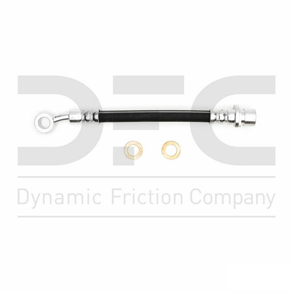 Rear Lower Dynamic Friction Company Brake Line Hose 350-59150 For 2001-2006 Acura MDX, 2003-2008 Honda Pilot
