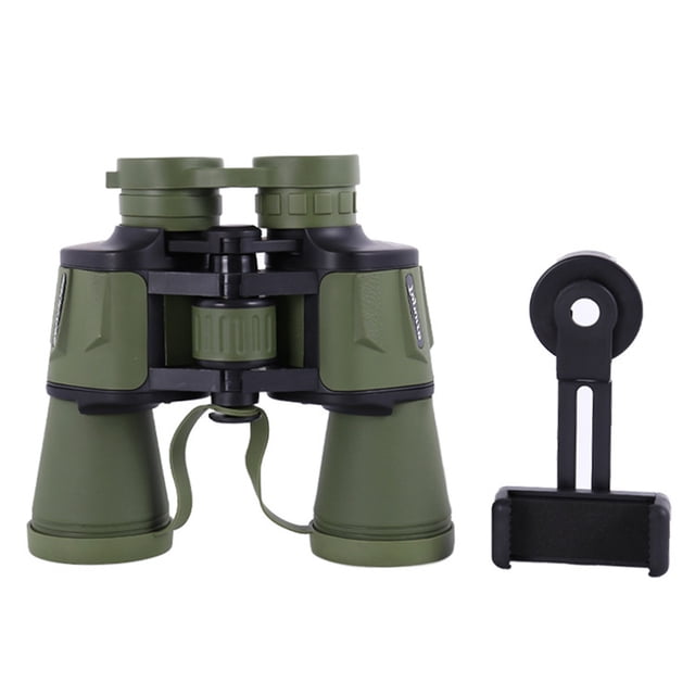 Wamans 10x50 High Magnification High-Definition Binoculars Outdoor Viewing Tool with Phone Holder Clearance Items