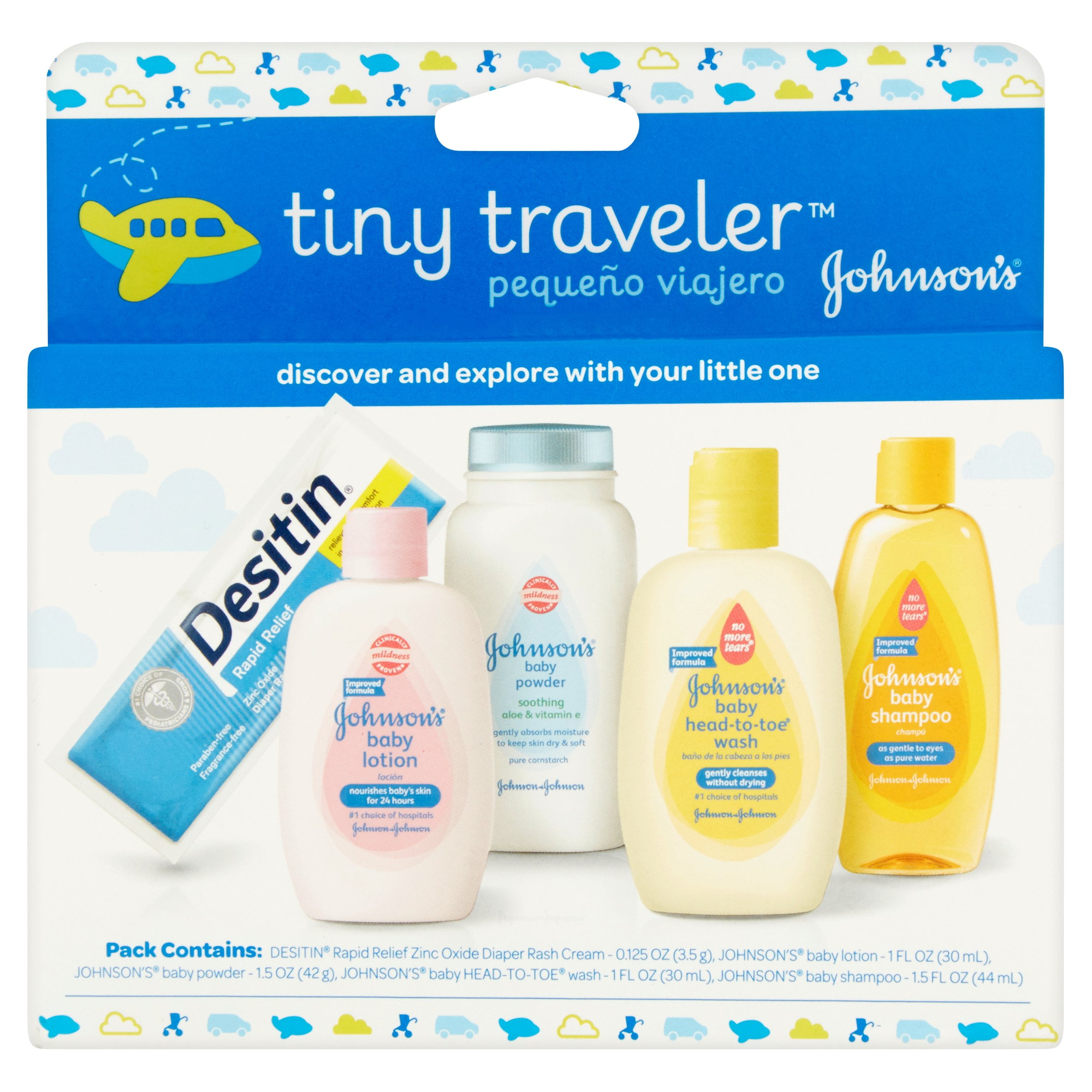 Johnson's Tiny Traveler Baby Care Set Walmart Inventory Checker
