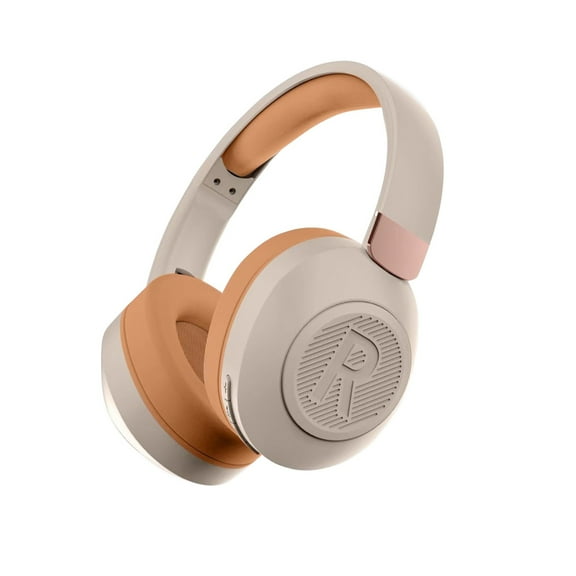 Hybrid Active Noise Cancelling Bluetooth Headphones 100H Playtime Wireless Over Ear Headphone with Fast Charging Hi-Res Audio Headsets Comfort Earcups for Commute Travel Office Phone PC,Orange