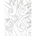 thumbnail image 2 of Varacek, Pam 15x18 White Modern Wood Framed Museum Art Print Titled - Be Bold, 2 of 4