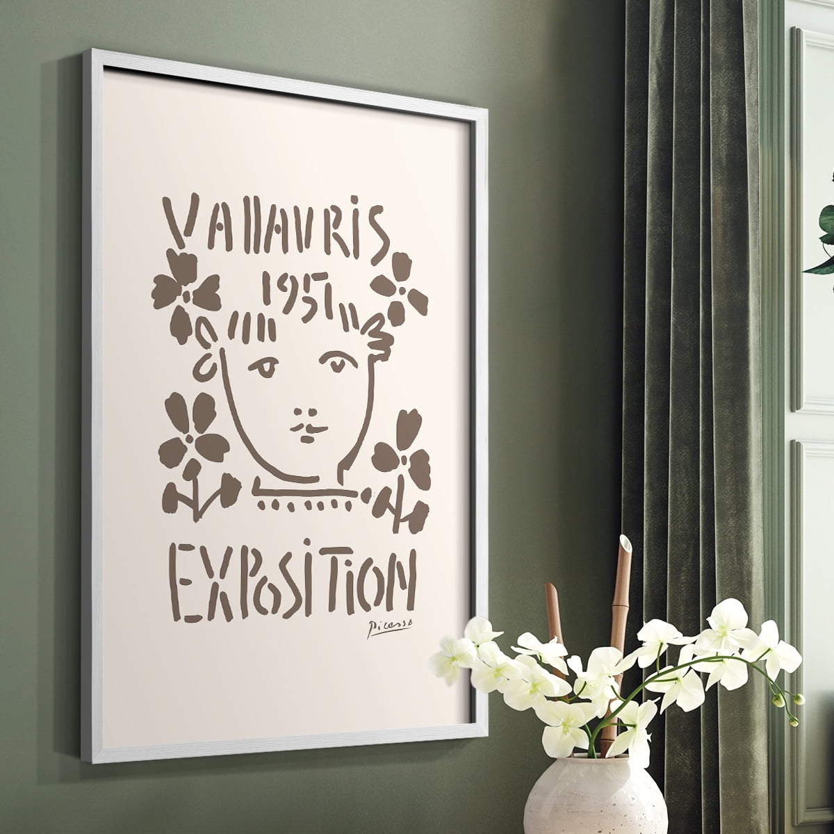 Matisse CCXVII in Solid Wood 8 x 10 Framed Print