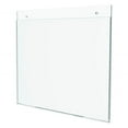 thumbnail image 1 of Deflecto 68301VP Single-Sided Classic Image Wall Mount Sign Holder, Clear, 1 of 1