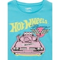 thumbnail image 3 of Mattel Girls Hot Wheels Racing, Crew Neck, Short Sleeve, Graphic T-Shirt, Sizes 4-16, 3 of 3