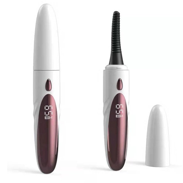 Beauty Instrument Electric Eyelash Curlers Rechargeable Lash Curler With Eyelash Comb For Quick Natural Curling Makeup For All Eye Shapes Natural Curling Heated Lash Extension Kit Lash Curlere Lashe,