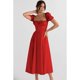 thumbnail image 1 of Vestido elegante de moda de verano estilo francés con tirantes suaves, vestidos sin mangas para mujer, vestidos de sensación de alta gama de viento suave, 1 of 5