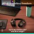 thumbnail image 5 of Logitech Zone 305 - Auriculares - Supraaurales - Bluetooth - Inalámbricos - USB-C mediante Adaptador Bluetooth - Aislamiento de Ruido - Certificado para Habitaciones con Zoom, Certificado Google Meet,, 5 of 5