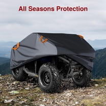 TETSELF XL Quad Bike ATV Cover for Yamaha Premium Outdoor Protective Cover for 4x4 UTV Dirt Bike Windproof Secure Fit with Drawstring