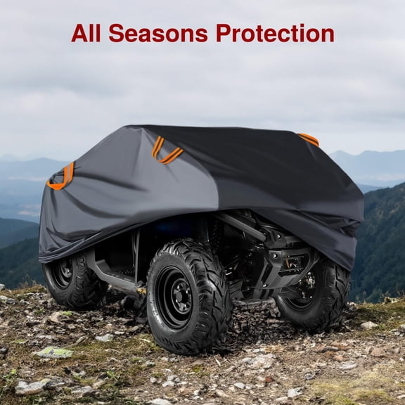 CAMOTUSE XL Quad Bike ATV Cover Premium Outdoor Protective for Yamaha 4x4 UTV Windproof Drawstring