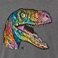 thumbnail image 2 of Dean Russo Raptor Animal Lover Mens Premium Tri Blend T-Shirt, Dark Heather, X-Large, 2 of 6