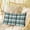 Green, variant on Teal Black Plaid Queen Size Pillow Cover, Pillowcase Protectors with Zipper, Breathable Decorative Throw Pillow Case Cover, Farmhouse Teal Black Checkered Pillow Shams for Couch Sofa 20x30Inch