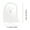white, 1pc, variant on Halloween Pumpkin Shaped Plastic Plates, Cute & Spooky Reusable Serving Trays for Halloween Dinner Party, Ideal for Snacks, Fruits and More