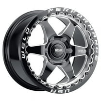 Weld Ventura Wheels S909 15x10 Beadlock Gloss Black