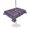 Purple, variant on Outdoor Tablecloth with Umbrella Hole for Patio/Picnic/Party/Camping, Sage Green Waterproof Table Cloth Rectangle Table Cover Washable, Vintage Minimalist Lines Abstract Art (60"x 102")