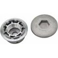 thumbnail image 2 of Cabezal de corte de alambre de aluminio, carrete de doble hilo, cabezal de hilo de nailon para desbrozadora de gasolina, cortacésped, 2 of 5