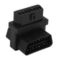 thumbnail image 4 of Adaptador OBD2 OBD2 Splitter Splitter Plug and Play OBD2 Diverter 16 Pin Macho a doble adaptador femenino para extensor de diagnóstico, 4 of 8