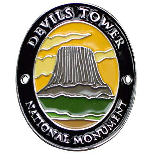 Devils Tower National Monument Walking Stick Medallion Black Hills Wyoming