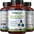 thumbnail image 3 of Fineland Vitamins Bone-Ultra Bone Support Supplement, 90 Tablets, 3 of 6