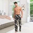 thumbnail image 6 of GZHJMY Gamepad Pajama Pants for Men, Lounge Pants Lightweight Men Pajama Bottoms with Drawstring Pockets, Christmas New Year Birthday Gifts, Medium, 6 of 6