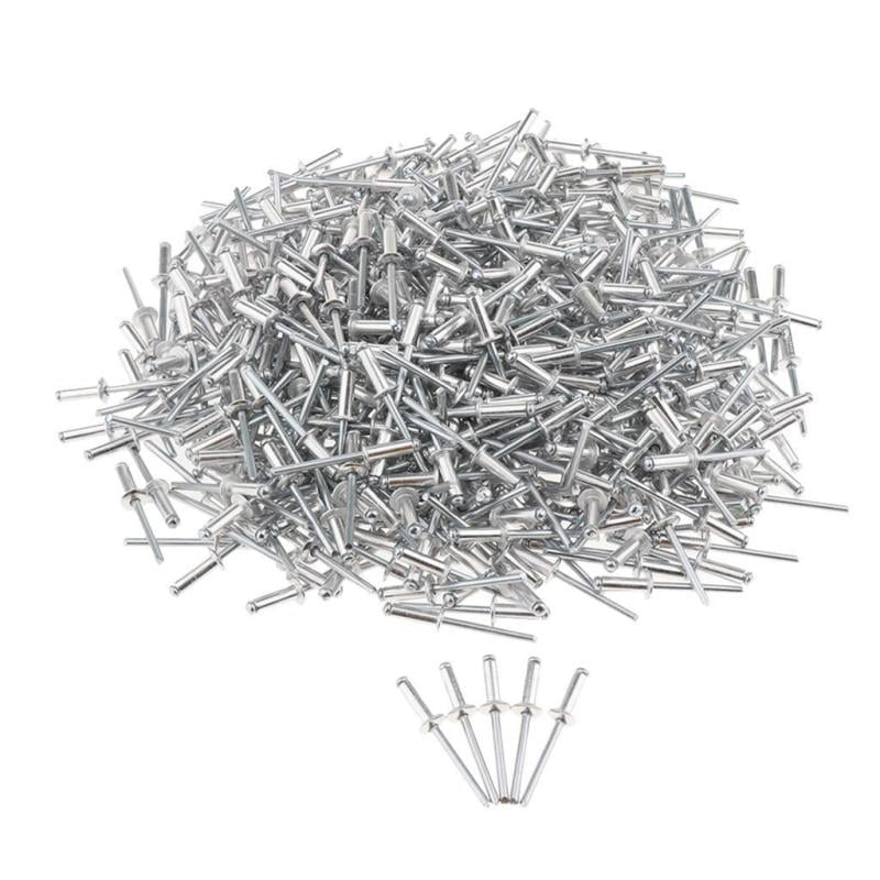 4.8 x 14mm A2 Stainless Steel Standard Open Dome Head Blind Rivets Pack of 50